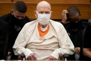 Joseph James DeAngelo, pictured in court on August 20, 2020, confessed to 13 murders and dozens of rapes