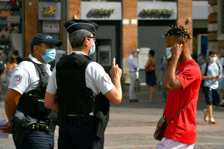 Mandatory mask-wearing is becoming increasingly normal in many parts of urban France as cases rise