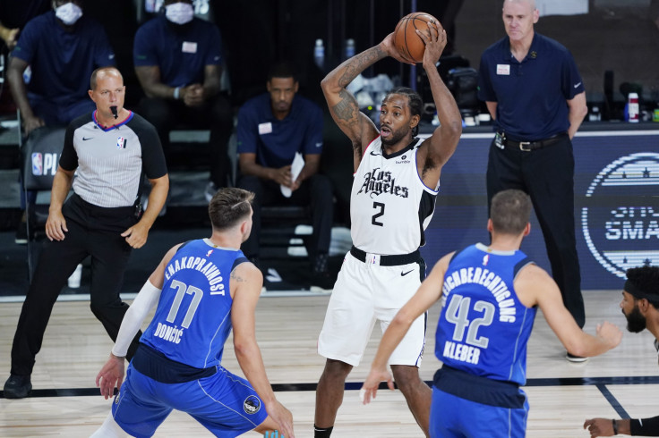 Kawhi Leonard Clippers Mavericks