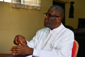 Congolese gynaecologist Denis Mukwege shared the Nobel Peace Prize in 2018 for his work against sexual violence in war