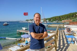 Retired Turkish admiral and author Cem Gurdeniz, who is behind Turkey's "Blue Homeland" vision