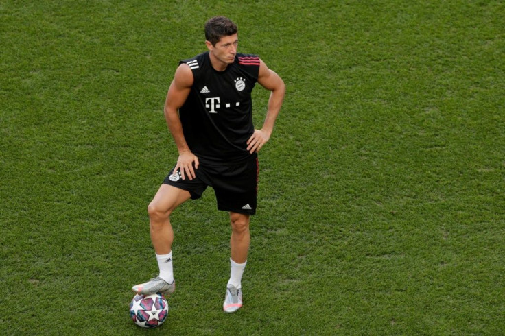 Bayern Munich's Robert Lewandowski has scored 55 goals this season, including 15 in the Champions League