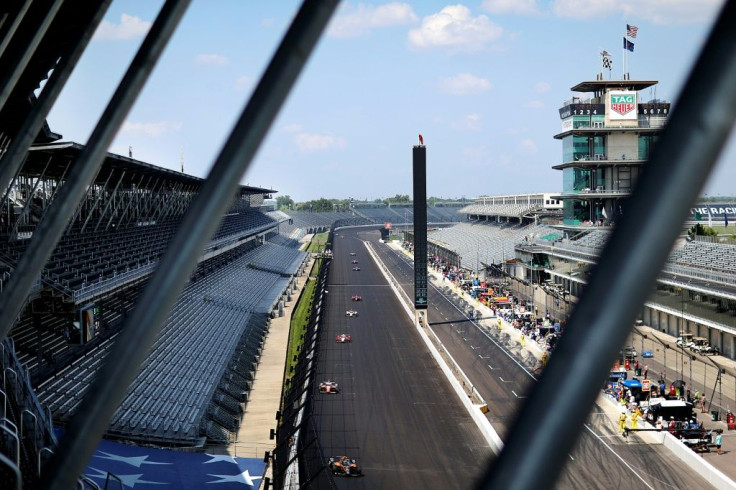 Coronavirus restrictions saw the 104th Indianapolis 500, won by Takuma Sato of Japan, run without fans in the stands at the Indianapolis Motor Speedway