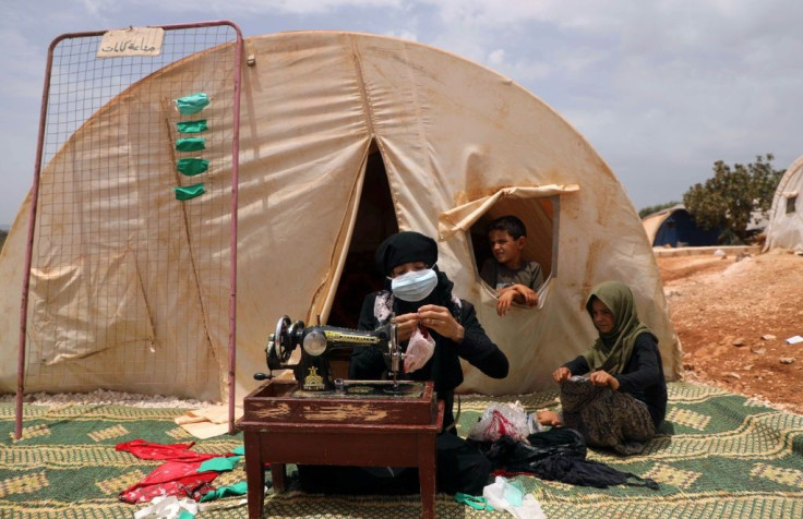 Millions of people displaced by the Syria conflict now face the new threat of the coronavirus