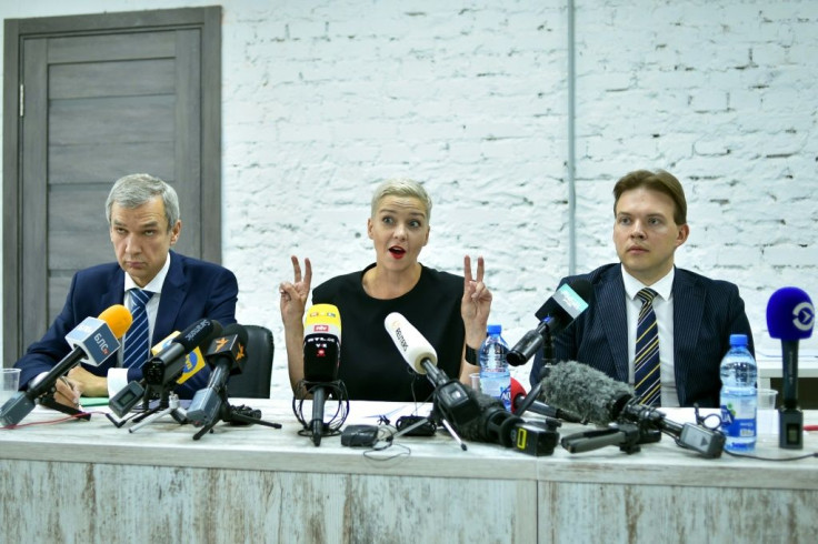 The opposition said two members of its Coordination Council were detained in Belarus on Monday