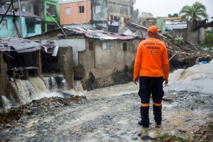 Storm Laura destroyed houses in the Domician Republic, and has become a hurricane now heading towards the US Gulf Coast