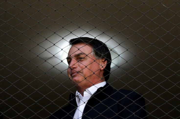 Far-right President Jair Bolsonaro's (pictured August 23, 2020) attacks on lockdowns and the "hysteria" caused by the virus largely left states and municipalities to fend for themselves as COVID-19 surged in Brazil