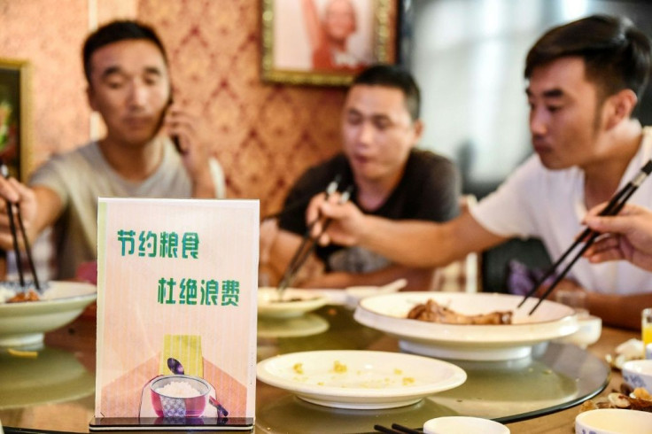 Big meals are ingrained in Chinese culture and consumption is soaring along with living standardsÂ 