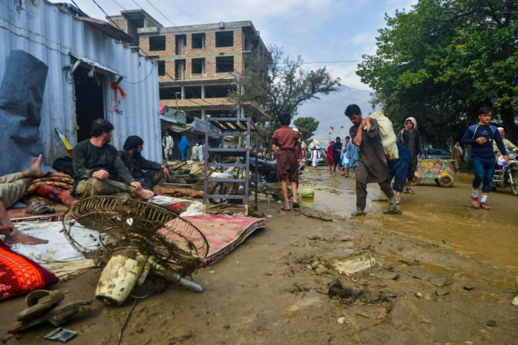 Charikar in Parwan province was particularly badly hit by the flash flooding