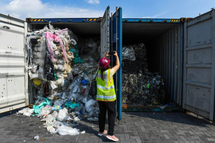 Malaysia has tried to send back a lot of the waste that has been shipped there