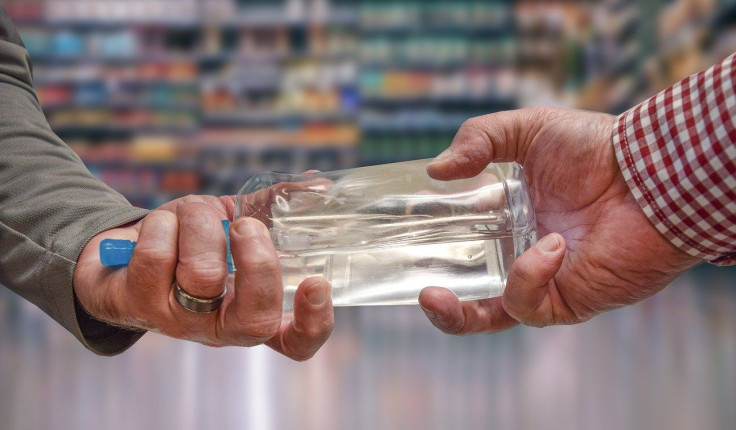 hand sanitizer packaging