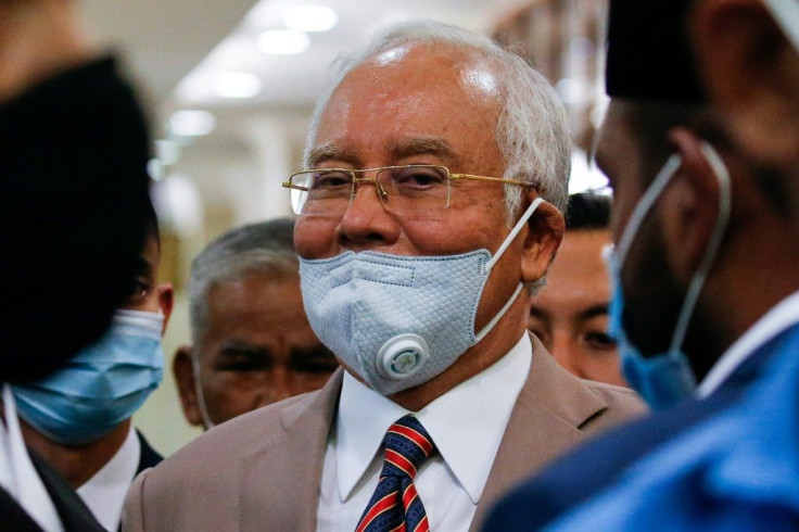 Malaysia's former prime minister Najib Razak was last month handed a 12-year jail term after being convicted on all seven charges in the first of several trials related to 1MDB