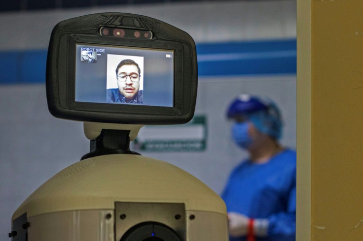 The robot has computer vision enabling it to recognize people
