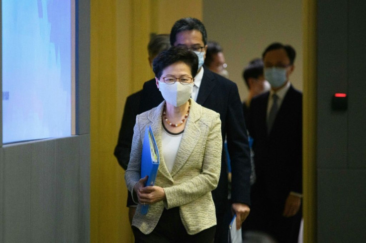 Hong Kong Chief Executive Carrie Lam has said those who have criticised the mass testing plan are motivated by politics and anti-China sentiment