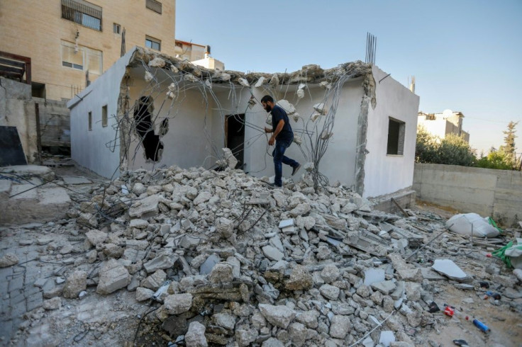 The Israeli authorities regularly raze homes built by Palestinians on their own lands in east Jerusalem and the occupied West Bank if they lack Israeli construction permits