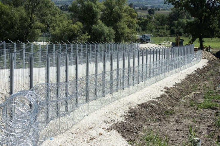 Serbia is building a fence near its border with North Macedonia, a common crossing point for migrants traversing the Balkan region