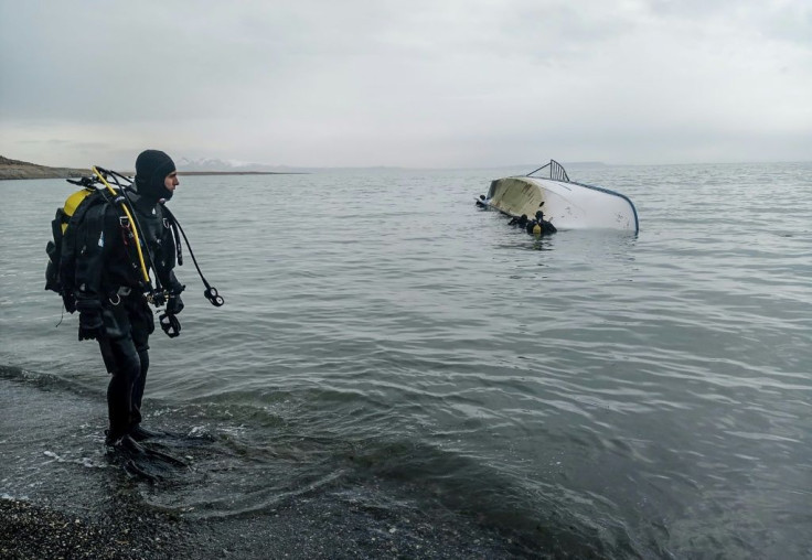 Lake Van in eastern Turkey  has become a perilous crossing for migrants seeking a better life