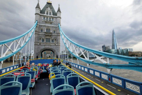 Tours of classic London attractions like Tower Bridge are losing out as more British people visit the capital
