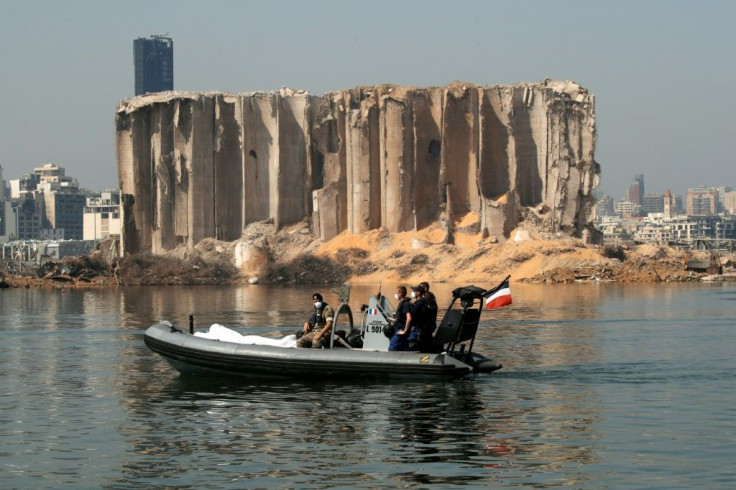 Macron will meet some of the 400 French soldiers working with the Lebanese army to clear thousands of tonnes of debris from Beirut's devastated port, vital for a country whose food is 85 percent imported