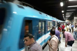 Over three million people use Cairo's metro every day