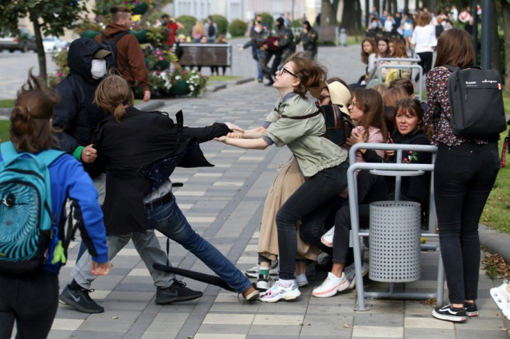 Belarusian law enforcement detained over 100 students at Tuesday demonstrations in Minsk