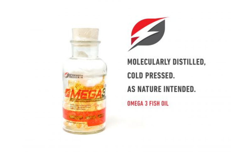 Omega 3 Molecularly Distilled Cold Pressed Fish Oil 