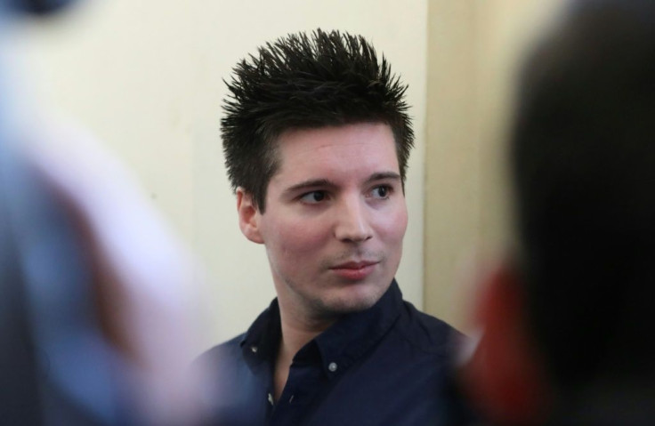 Rui Pinto appeared in court in Budapest in March 2019 for his extradition hearing