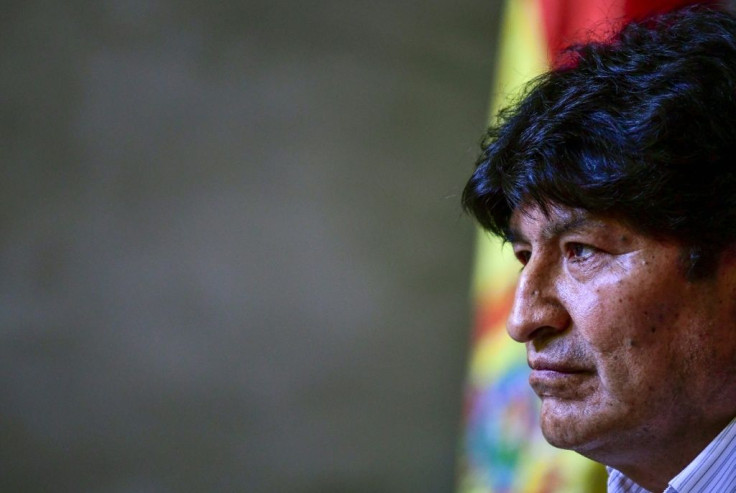 Evo Morales, pictured in January 2020, fled into exile following three weeks of protests against his controversial re-election to an unconstitutional fourth term last October