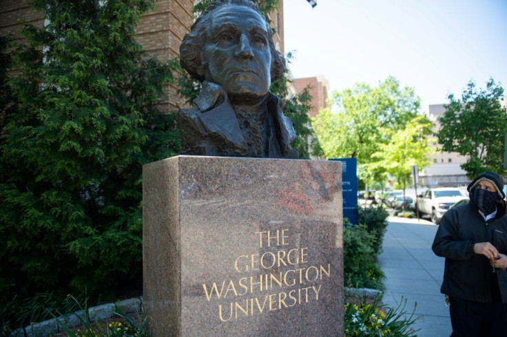 A professor at George Washington University in the US capital has sparked controversy after admitting she has lied about being black for years