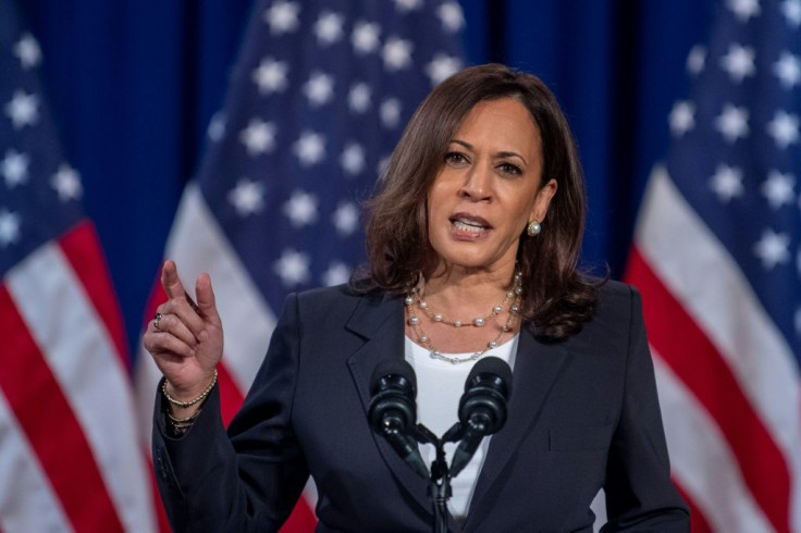 Democratic vice presidential nominee Kamala Harris said that if a coronavirus vaccine is available before November's election she would not take President Donald Trump's word on its safety and efficacy