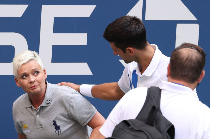 Novak Djokovic At The 2020 U.S. Open