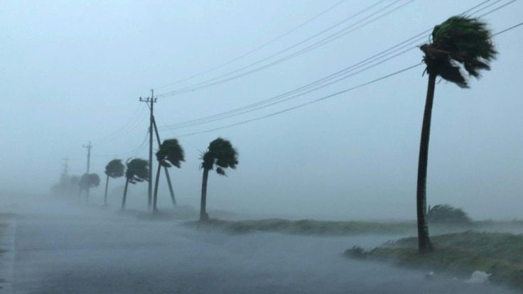 Typhoon Haishen batters Amami Åshima island, the largest island in the Amami archipelago in southern Japan, unleashing strong winds and rains.