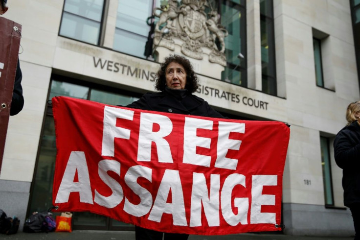 Assange campaigners have shown support while his legal team has repeatedly warned about his health -- an independent UN rights expert says his continued detention is putting his life at risk