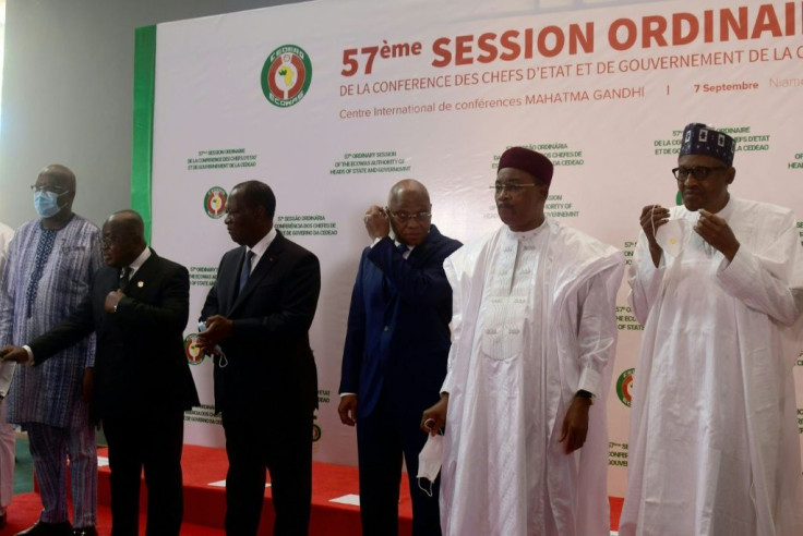 Some of the West African leaders of the 15-nation bloc ECOWAS met in Niamey for the summit