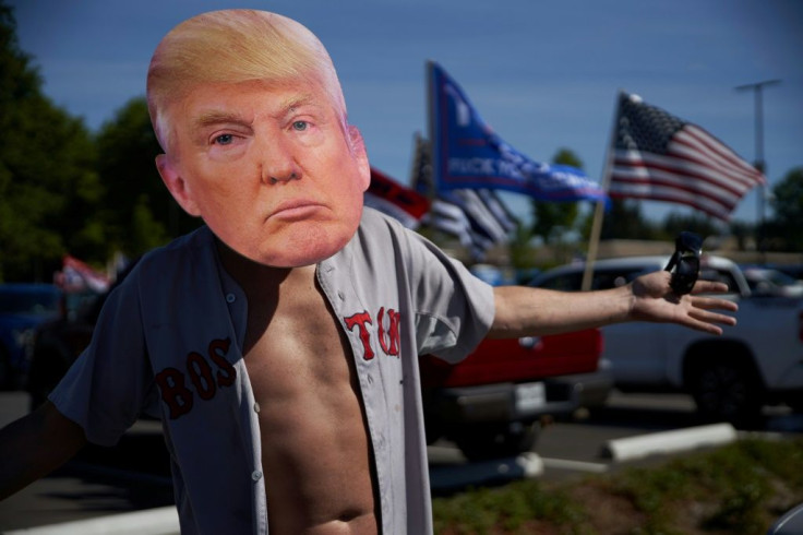 President Donald Trumpâs supporters hold a rally and caravan in Oregon City, Oregon on September 7, 2020