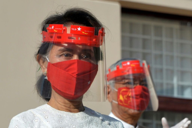 Myanmar's Aung San Suu Kyi is hoping for a landslide win in the upcoming election