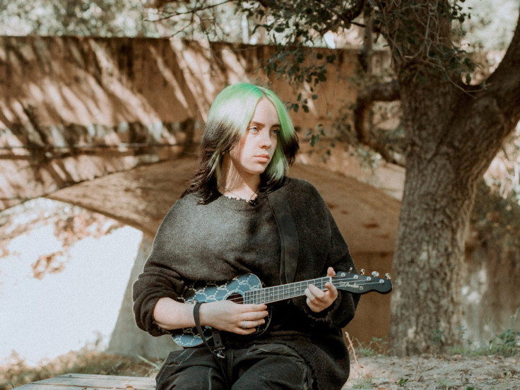 Billie Eilish with Fender Ukulele