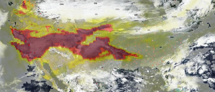 Satellite Image Of Aerosols