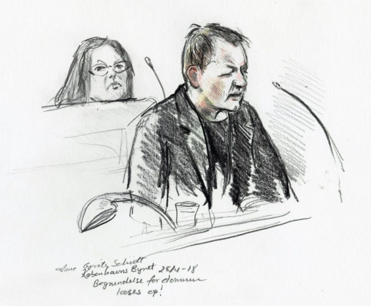 During his trial, Madsen had insisted that Wall's death was an accident on his submarine, but admitted to chopping up her corpse and throwing her body parts into the sea.Â 