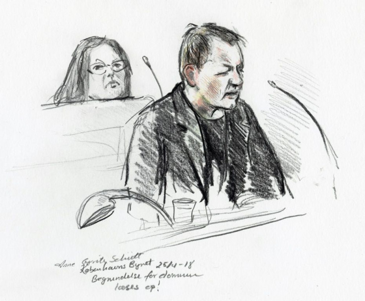 During his trial, Madsen had insisted that Wall's death was an accident on his submarine, but admitted to chopping up her corpse and throwing her body parts into the sea.Â
