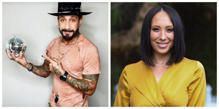 AJ McLean Cheryl Burke
