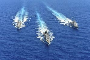 Greece staged a military exercise in the eastern Mediterranean in August