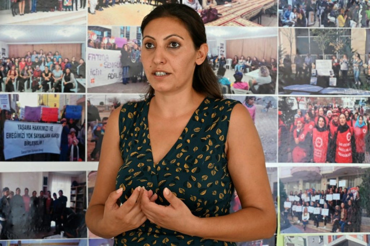 Adile Dogan is an activist with the Esenyali Women's Solidarity Association