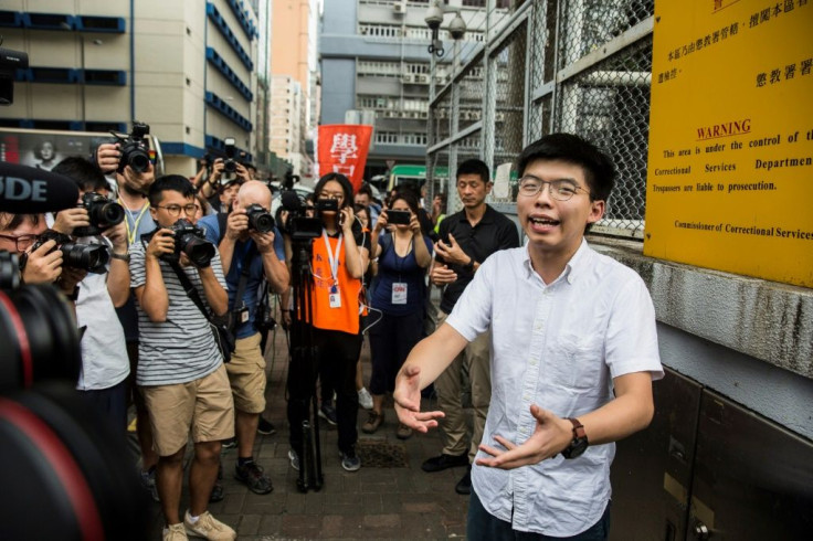 Wong says he is not clear whether those now regularly following him are Hong Kong police or mainland agents