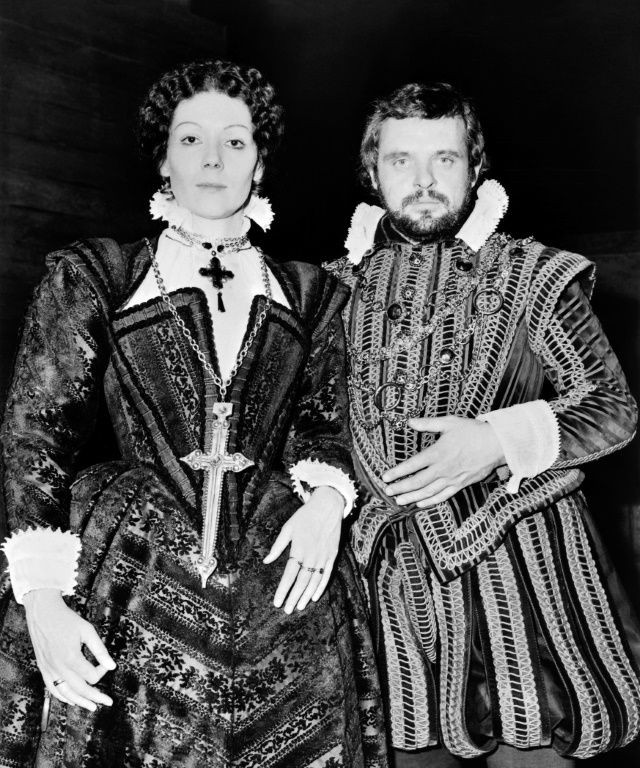 Diana Rigg, pictured with Anthony Hopkins in 1972, was classically trained