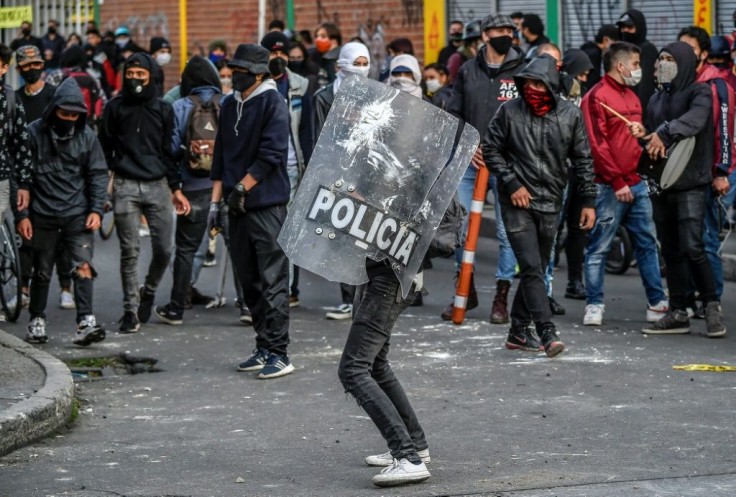 "We are facing a massive act of violence," Defense Minister Carlos Holmes Trujillo said
