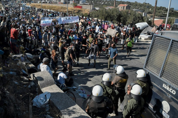 Rights groups have warned that tensions between local residents, asylum seekers, and police are increasing