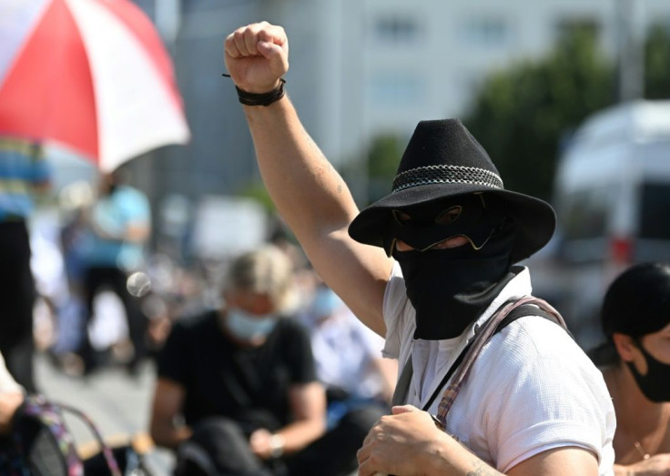 Around 8,000 people marched in Munich, according to police