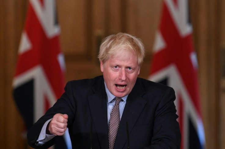 Boris Johnson claimed the EU wanted to impose a food "blockade"