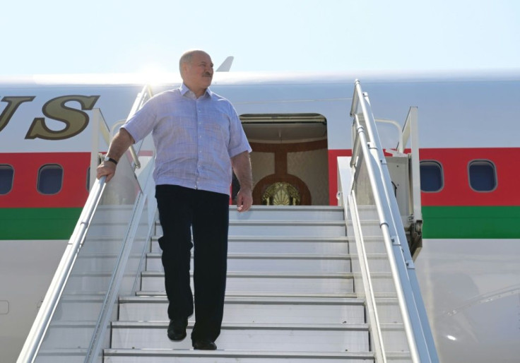 Lukashenko arrived in the Black Sea resort of Sochi, where Putin has a residence, making his first foreign trip since the election
